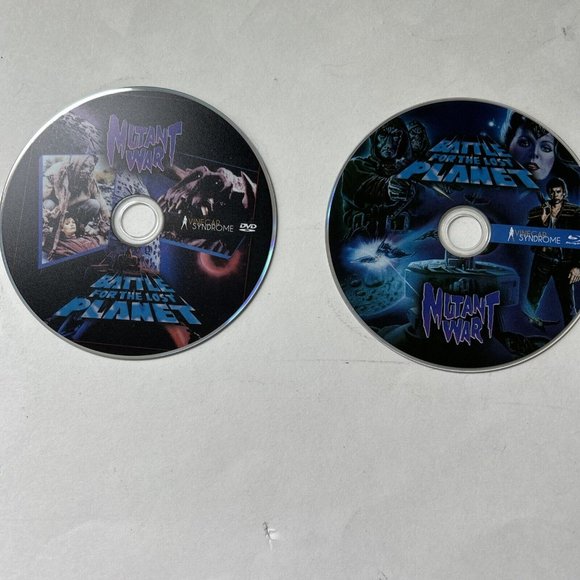 Vinegar Syndrome Battle For The Lost Planet / Mutant War Blu-ray-Slipcover-bonus - Picture 6 of 7